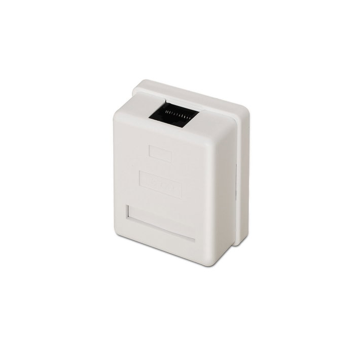 Aisens Roseta de Superficie RJ45 Cat.5e UTP 1 Toma Blanco A138-0296